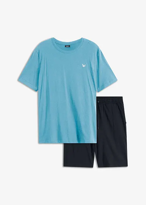 T-Shirt und Shirt-Bermuda (2-tlg.Set), bonprix