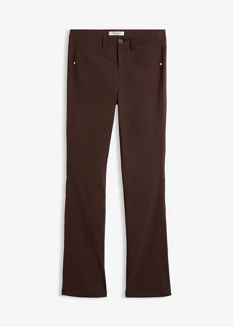 Pantalon bootcut en bengaline extensible, bonprix