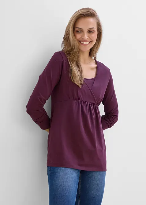 T-shirt de grossesse et d&rsquo;allaitement, bonprix
