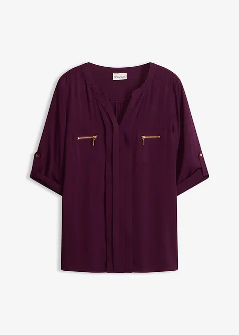 Blouse en viscose fluide, bonprix