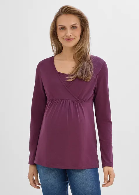 T-shirt de grossesse et d&rsquo;allaitement, bonprix