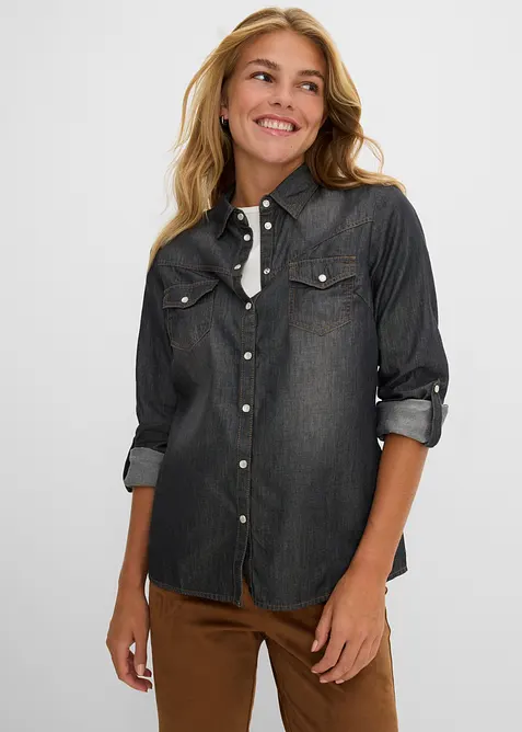 Chemise en jean, bonprix