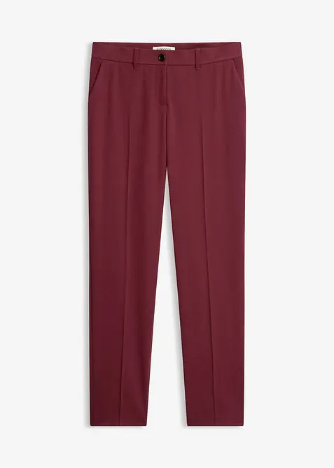 Pantalon de tailleur &agrave; pinces, bonprix