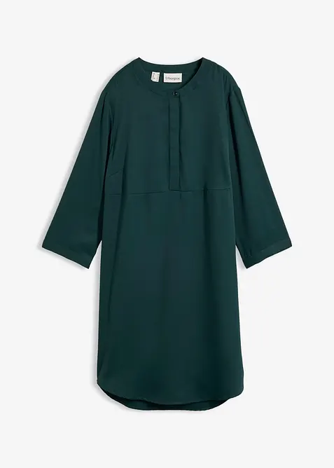Blusenkleid mit kurzer Knopfleiste, bonprix