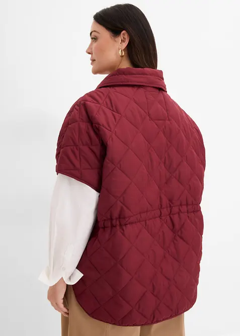 Oversize Funktions-Steppweste, wasserabweisend, bonprix