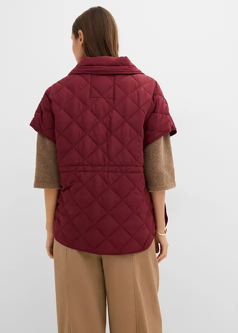 Veste sans manches matelass&eacute;e oversize, d&eacute;perlant, bonprix