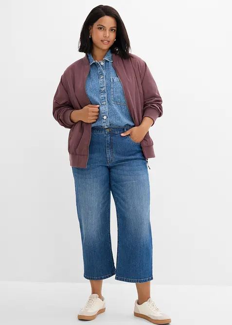 Jean large taille mi-haute, bonprix