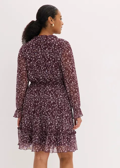 Minikleid aus feinem Mesh, bonprix