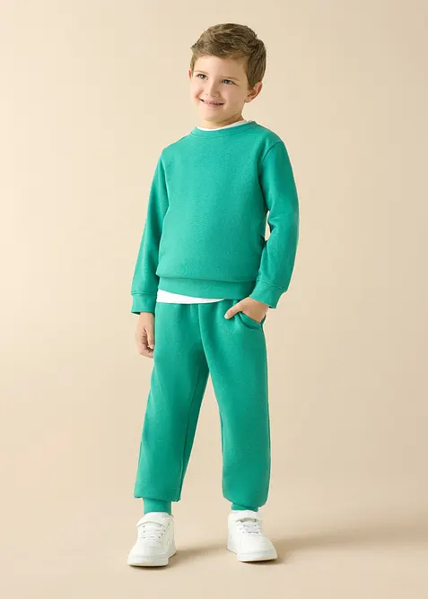 Sweatshirt aus weichem Baumwoll-Mix (2er Pack), bonprix