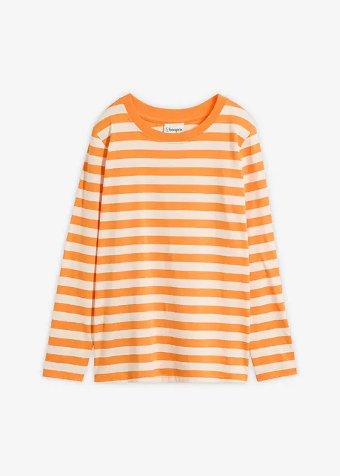 Streifenshirt aus reiner Bio-Baumwolle, bonprix