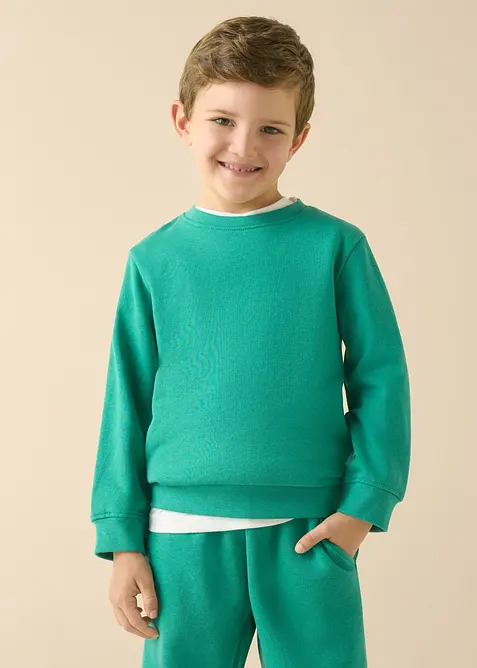 Sweatshirt aus weichem Baumwoll-Mix (2er Pack), bonprix