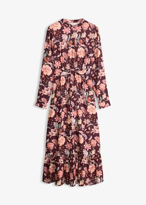 Robe longue et fluide en viscose, bonprix