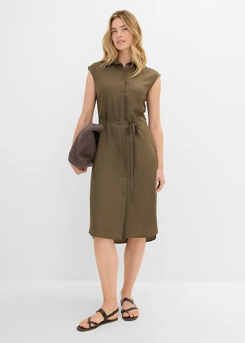 Blusenkleid aus weicher Viskose, bonprix