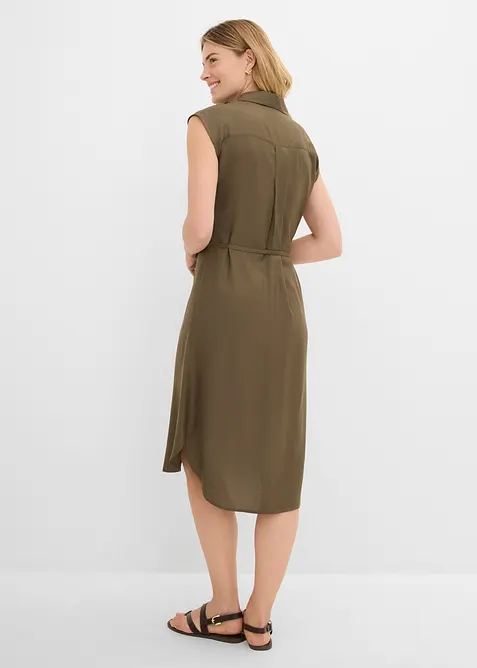 Blusenkleid aus weicher Viskose, bonprix