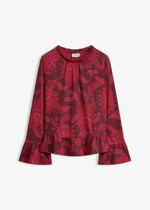 Shirtbluse aus softem Modal-Mix, bonprix