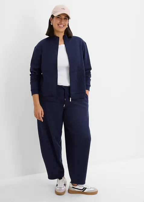 Sweatjacke aus reiner Bio-Baumwolle, bonprix
