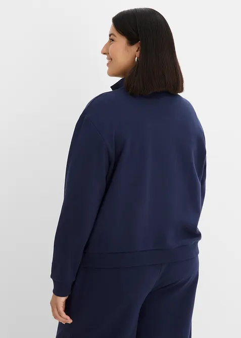 Sweatjacke aus reiner Bio-Baumwolle, bonprix