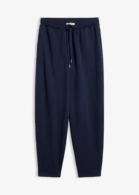 Pantalon sweat coupe barrel 100% coton, bonprix