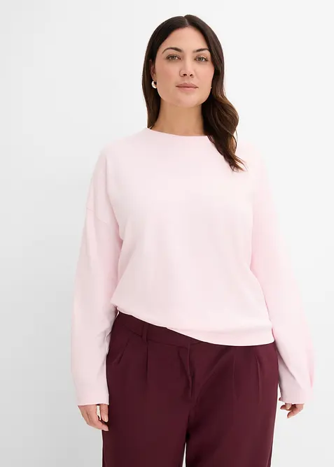 T-shirt manches longues 100% coton, bonprix