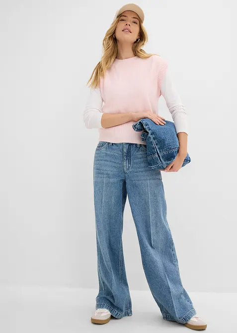 Pull sans manches oversize, bonprix
