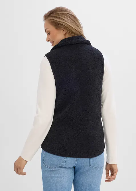 Gilet sans manches de grossesse et de portage en sherpa douillette, bonprix