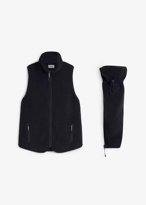 Gilet sans manches de grossesse et de portage en sherpa douillette, bonprix