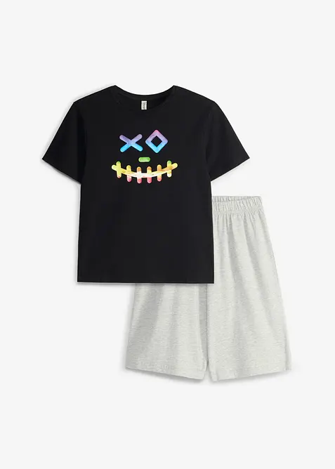 Pyjashort en coton doux, bonprix