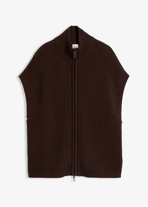Strick-Weste aus weichem Woll-Mix, bonprix