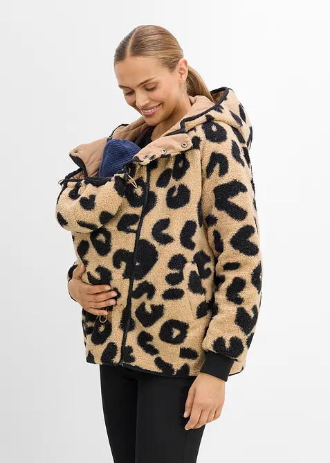 Veste de grossesse et de portage en sherpa, bonprix
