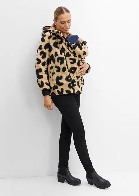 Veste de grossesse et de portage en sherpa, bonprix