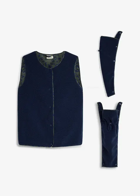 Gilet sans manches de grossesse et de portage en sherpa, bonprix