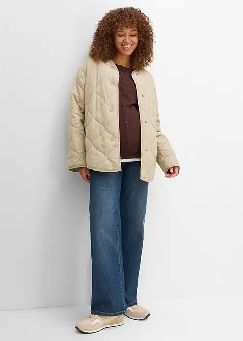 3-in-1 Ultraleichte Umstands-Steppjacke mit Trageeinsatz (2-tlg. Set), bonprix