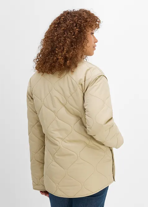 3-in-1 Ultraleichte Umstands-Steppjacke mit Trageeinsatz (2-tlg. Set), bonprix