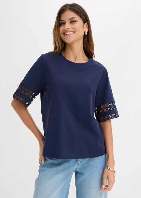 T-Shirt aus reiner Baumwolle, bonprix