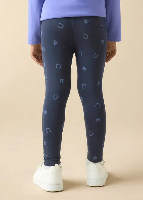 Lot de 3 leggings en coton extensible, bonprix
