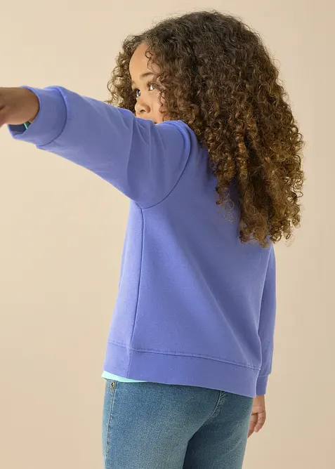 Sweatshirt mit Bio-Baumwolle, bonprix