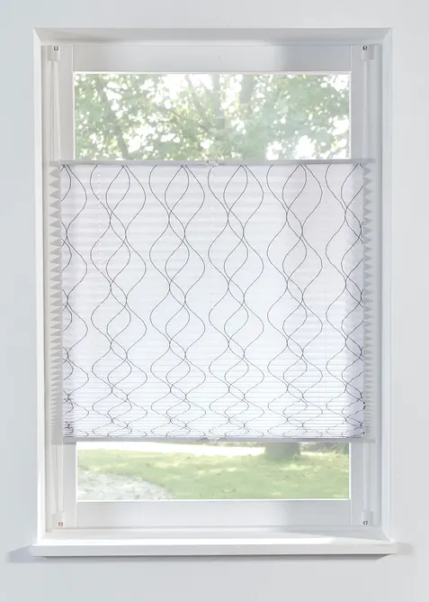 Plissee mit Druck, bonprix