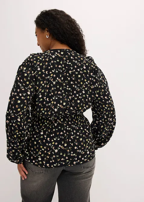 Bluse aus Viskose-Cr&eacute;pe, bonprix