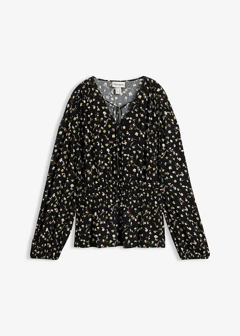 Bluse aus Viskose-Cr&eacute;pe, bonprix
