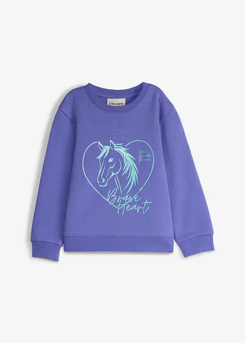 Sweatshirt mit Bio-Baumwolle, bonprix