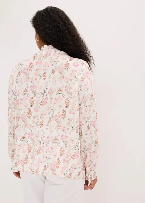 Bluse aus flie&szlig;ender Viskose, bonprix