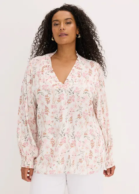 Bluse aus flie&szlig;ender Viskose, bonprix