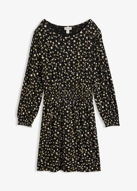 Jerseykleid mit Rundhals, bonprix