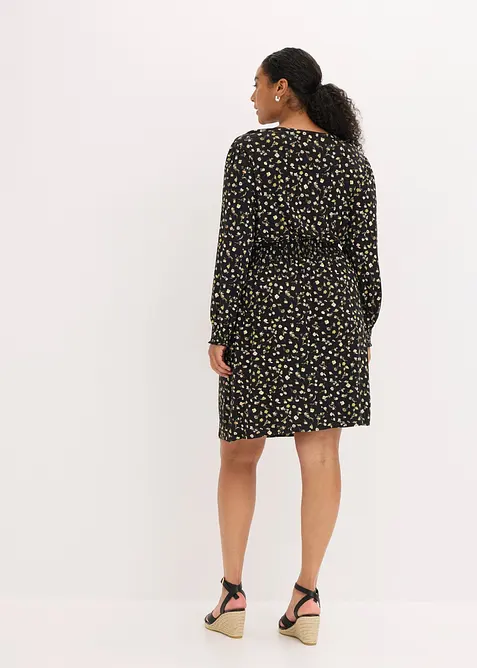 Jerseykleid mit Rundhals, bonprix