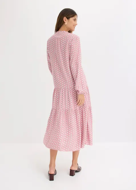 Tunika-Kleid aus flie&szlig;ender Viskose, bonprix