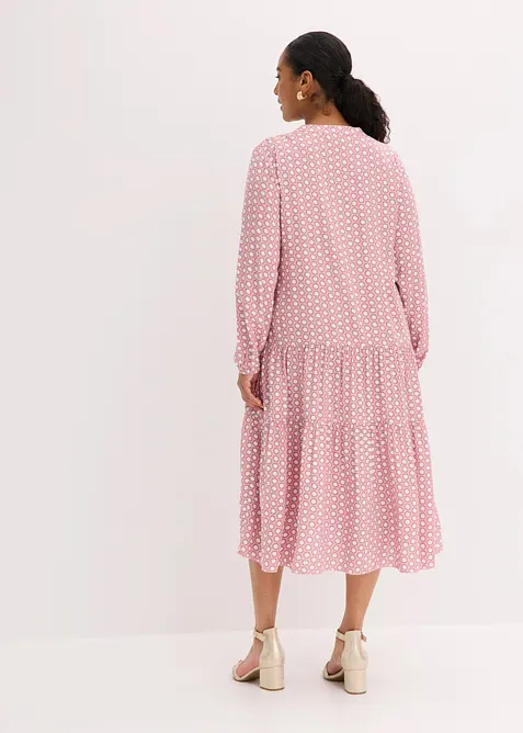Tunika-Kleid aus flie&szlig;ender Viskose, bonprix