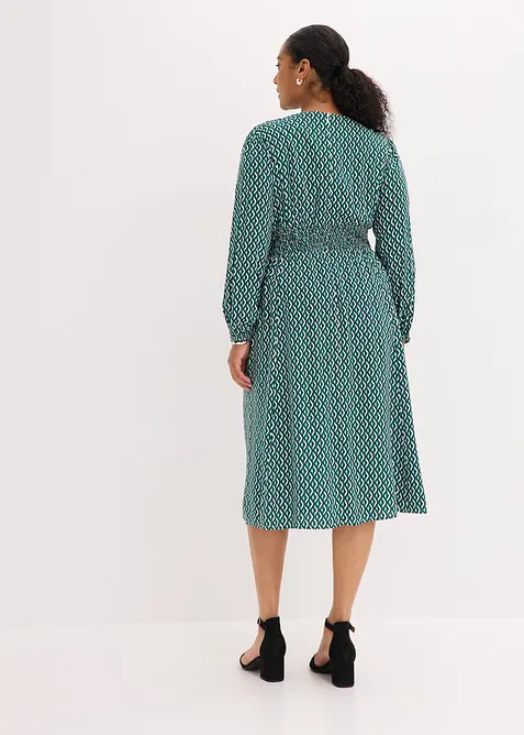 Robe midi en viscose fluide, bonprix