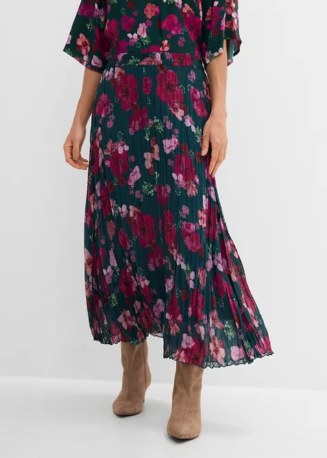 Jupe en tissu froiss&eacute;, bonprix