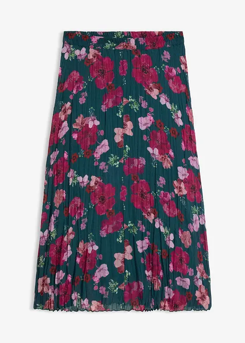 Jupe en tissu froiss&eacute;, bonprix
