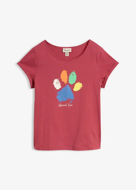 T-Shirt aus reiner Baumwolle, bonprix